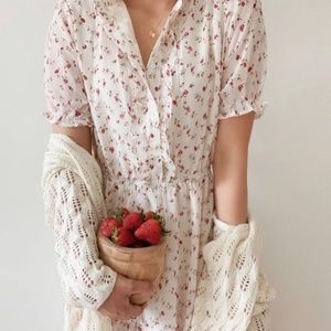 Romantic Floral Maxi Dress 3X